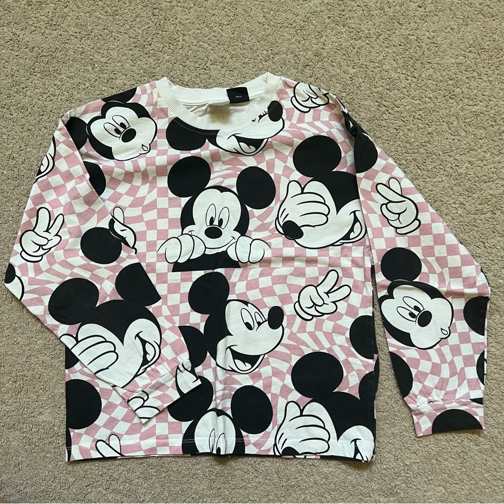 ZARA DISNEY MICKEY MOUSE LONG SLEEVE